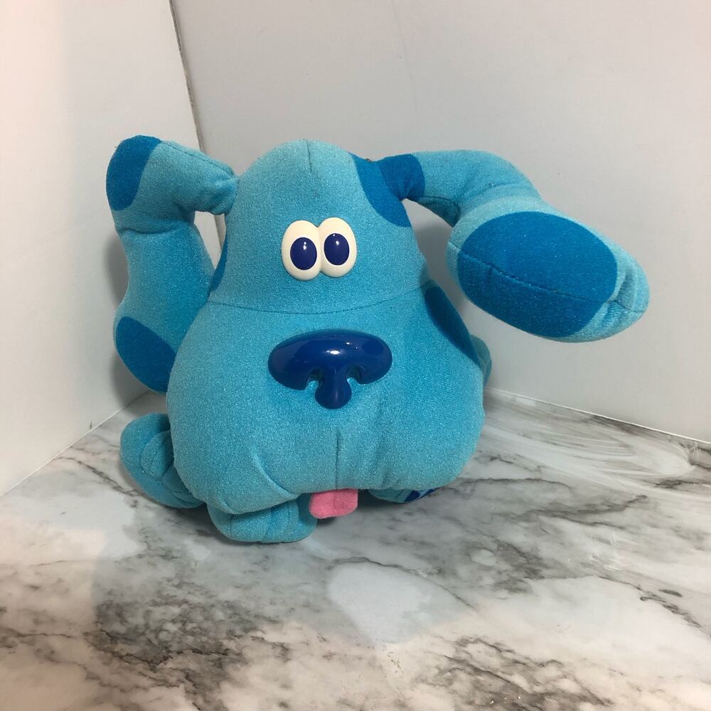 Blue From Blues Clues 8" Plush Vintage Tyco
